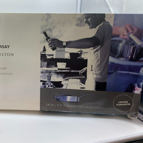 Gordon Ramsay Stainless Steel Saute Pan